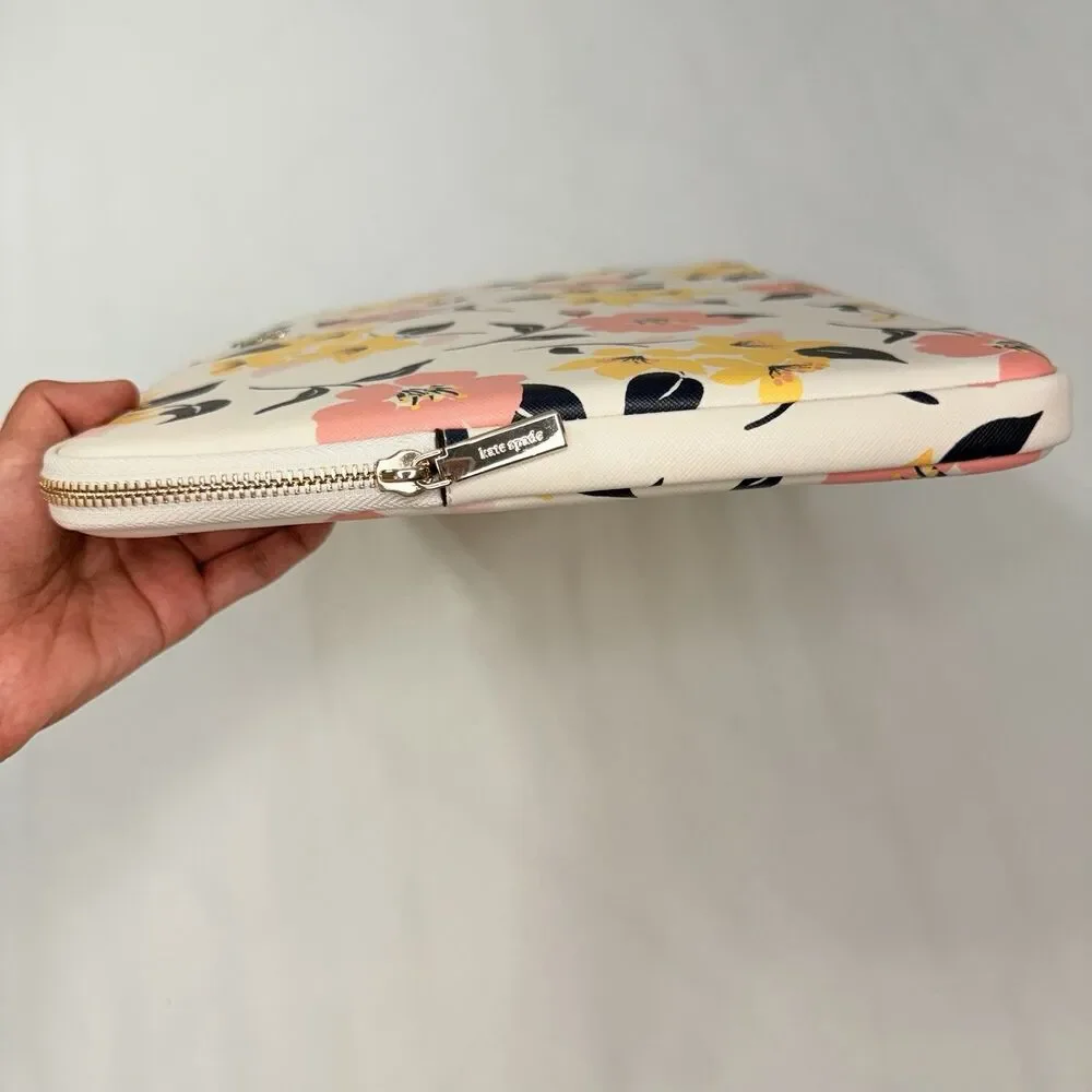 Kate Spade Lily Blooms Print Laptop Sleeve 15